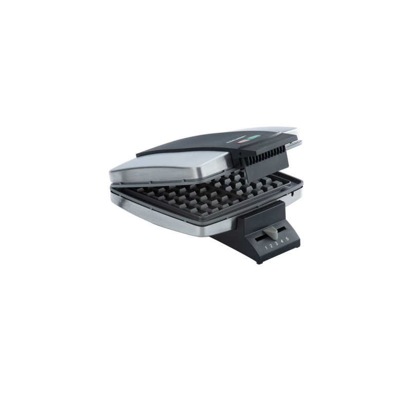 Cloer Brüsseler Waffeleisen 1445(silber/schwarz, 930 Watt)