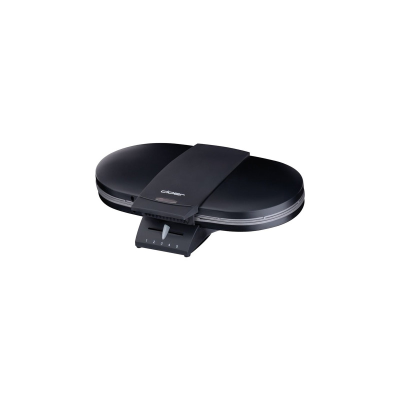 Cloer Doppel-Waffeleisen 1320(schwarz, 1.200 Watt)