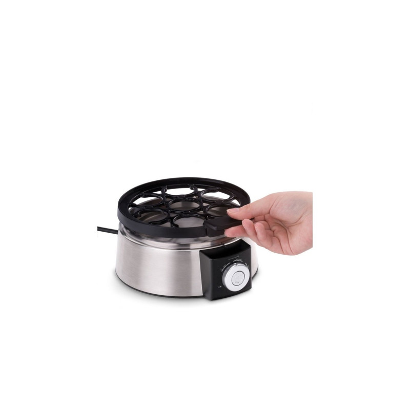 Cloer Eierkocher 6070(edelstahl/schwarz)