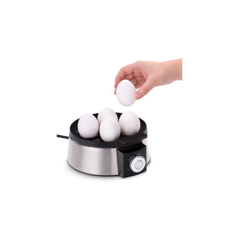 Cloer Eierkocher 6070(edelstahl/schwarz)