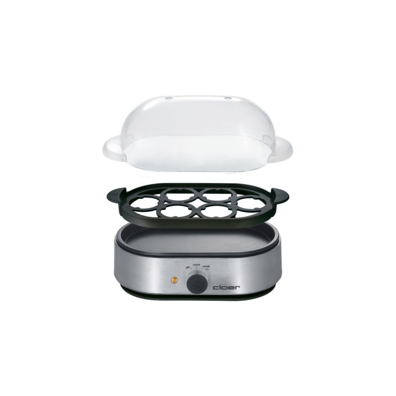 Cloer Eierkocher 6099(silber, Retail)