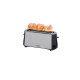 Cloer Toaster 3710(silber/schwarz, 1.380 Watt, für 4 Scheiben Toast)