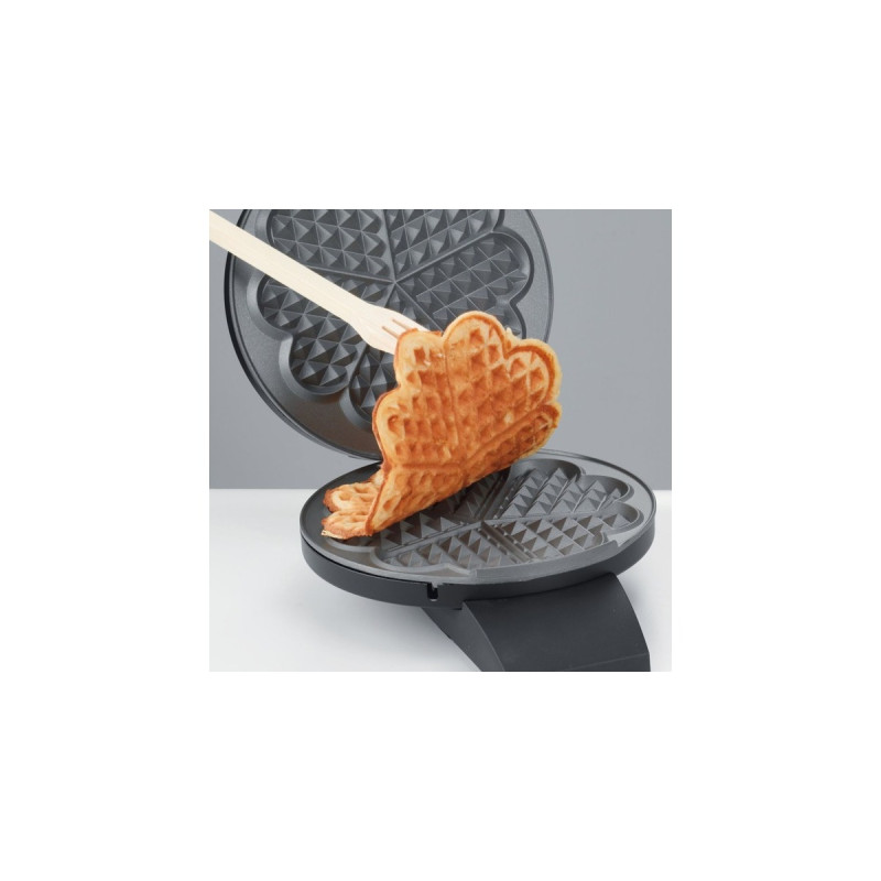 Cloer Waffeleisen 1620(schwarz, 930 Watt)