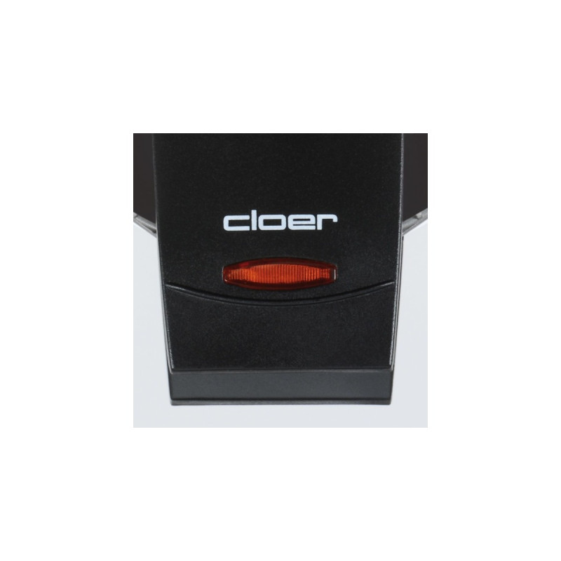 Cloer Waffeleisen 1620(schwarz, 930 Watt)