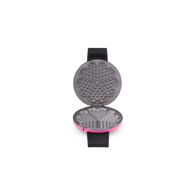 Cloer Waffeleisen 1627-11(pink/schwarz, 930 Watt)