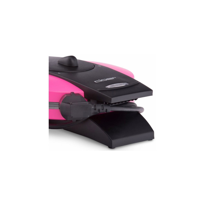Cloer Waffeleisen 1627-11(pink/schwarz, 930 Watt)
