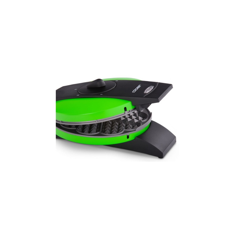 Cloer Waffeleisen 1627-14(grün/schwarz, 930 Watt)