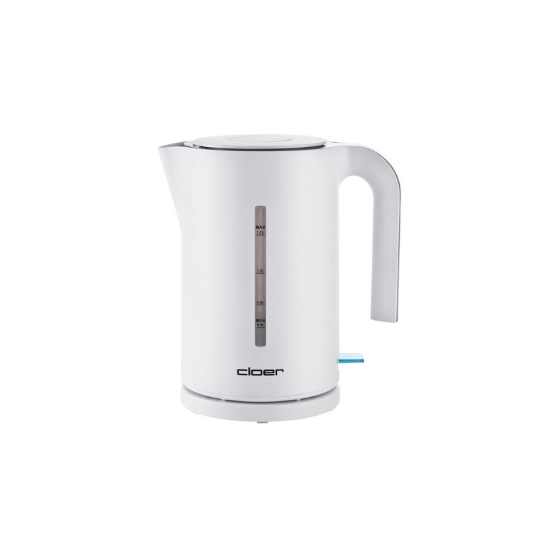 Cloer Wasserkocher 4111(weiß, 1,7 Liter)