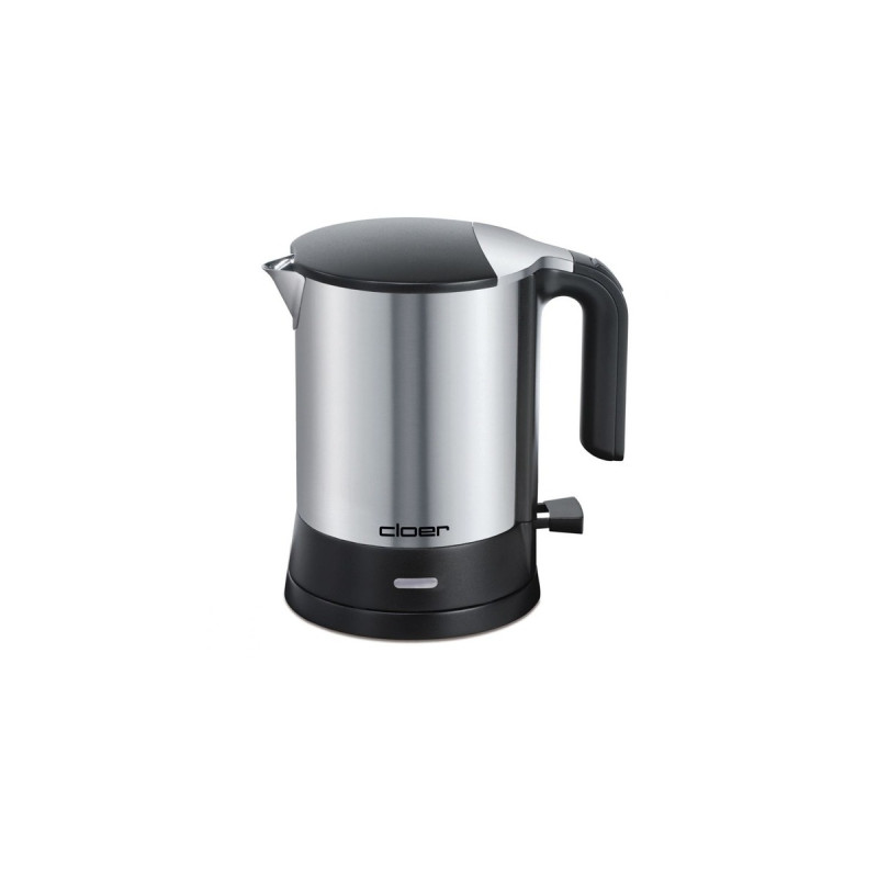 Cloer Wasserkocher 4890(edelstahl/schwarz, 1,2 Liter)