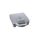 Cloer XXL-Sandwichmaker 6269(silber, für 4 Toasts)