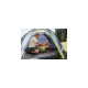Coleman 3-Personen-Kuppelzelt Darwin 4 Plus(grau/hellgrün, mit Tunnelvorbau, Modell 2023)