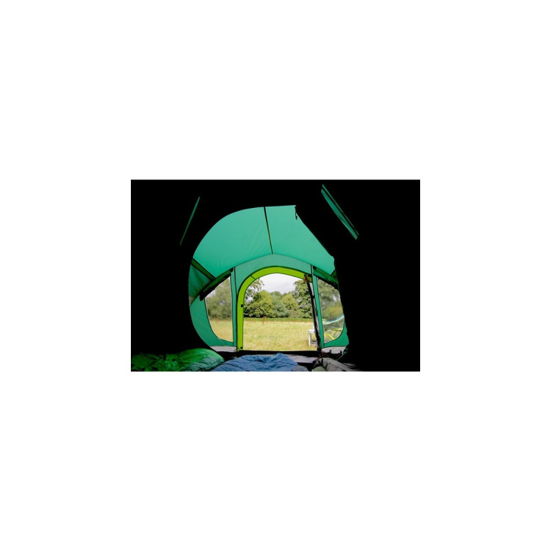 Coleman 3-Personen-Kuppelzelt Kobuk Valley 3 Plus BlackOut(dunkelgrün/hellgrün)