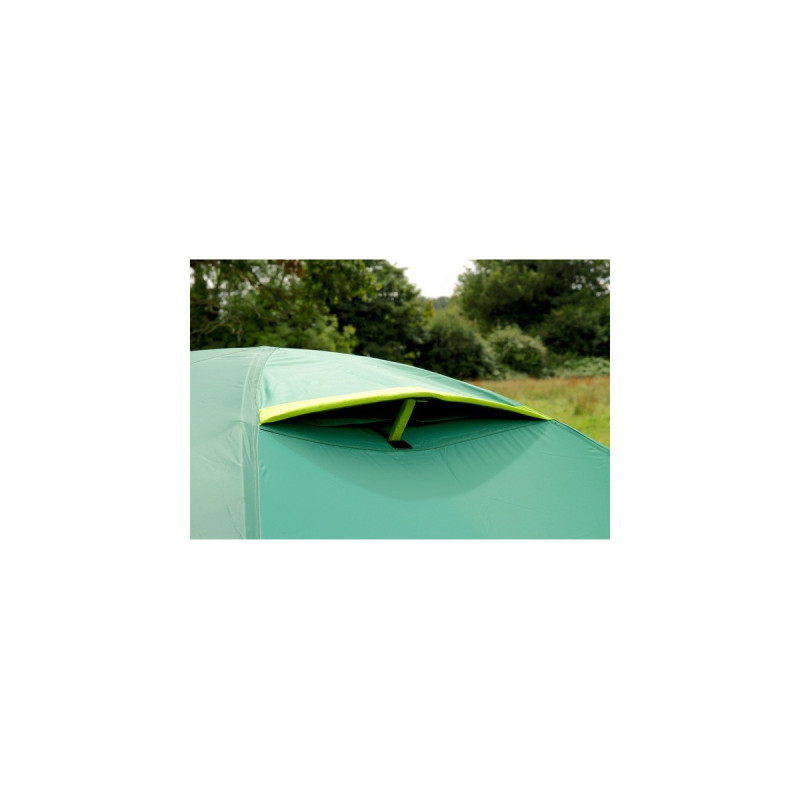 Coleman 4-Personen-Kuppelzelt Kobuk Valley 4 Plus BlackOut(dunkelgrün/hellgrün)