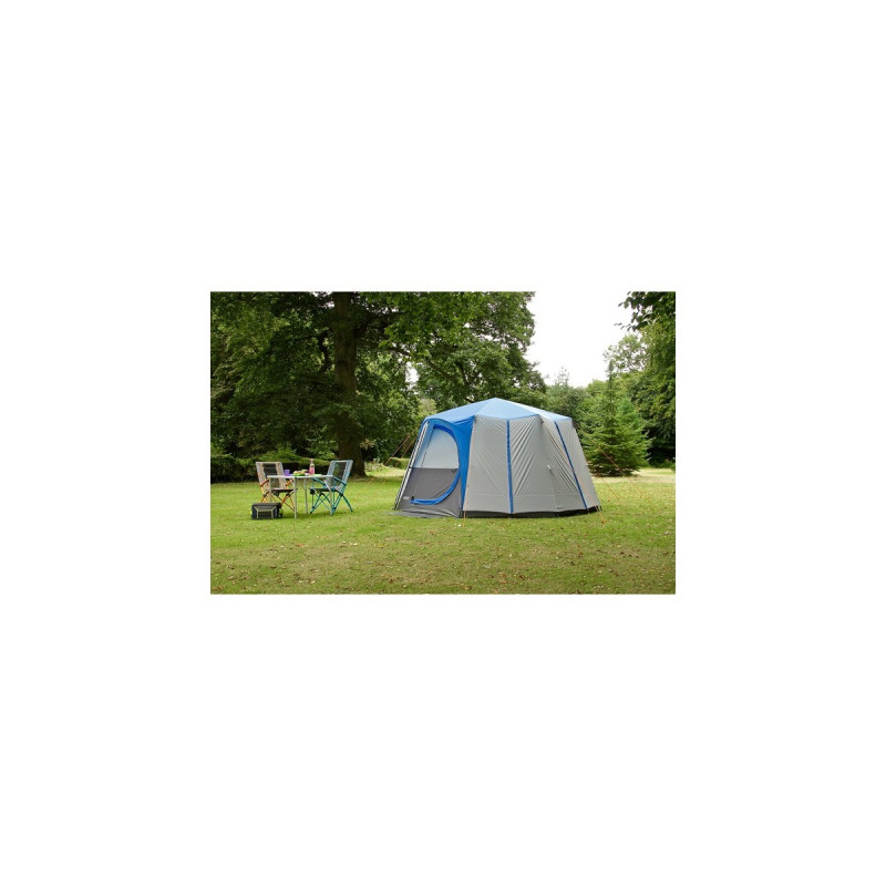 Coleman 8-Personen-Zelt Cortes Octagon 8(blau/hellgrau)