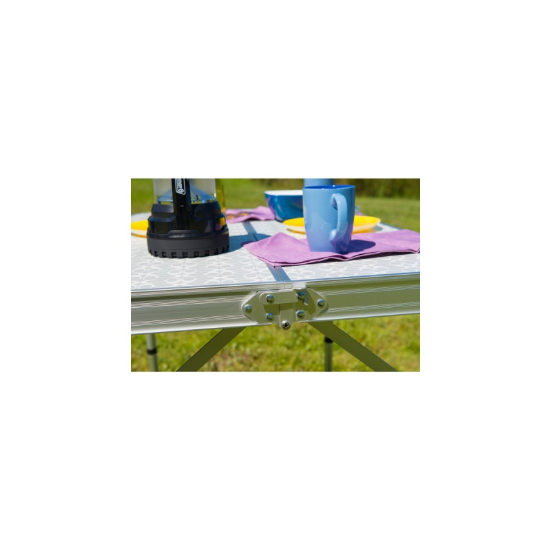 Coleman Camping-Tisch Pack-Away Table for 4 205584, Camping-Set(aluminium/grün)