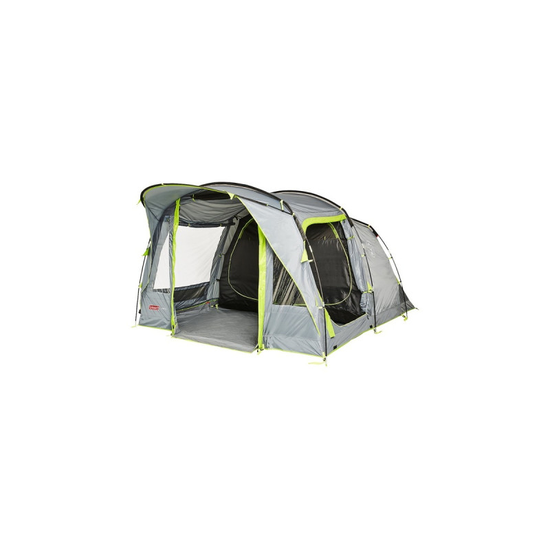 Coleman Familien-Tunnelzelt Vail 4(dunkelgrau/hellgrün, mit Vordach)