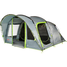 Coleman Familien-Tunnelzelt Vail 6(dunkelgrau/hellgrün, mit Vordach)