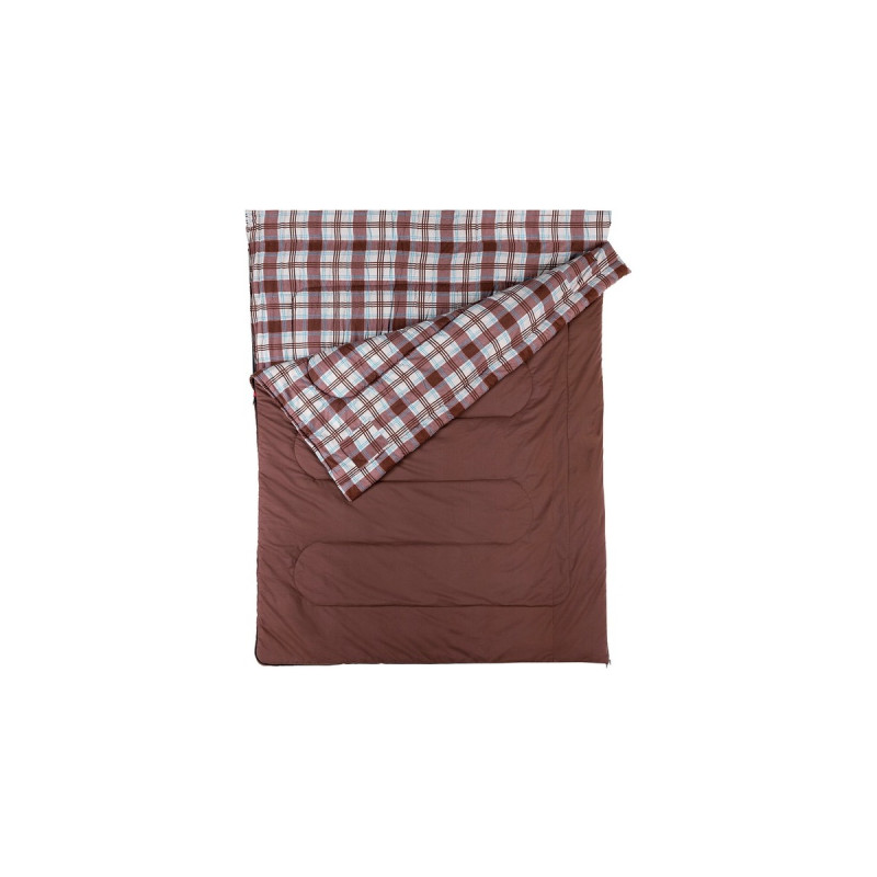Coleman Hampton Double Schlafsack(braun, für 2 Erwachsene)