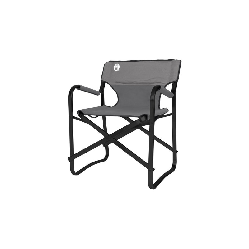 Coleman Steel Deck Chair 2000038340, Camping-Stuhl(grau/schwarz)