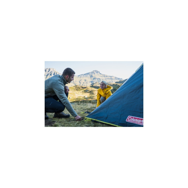 Coleman Tunnelzelt Bedrock 2(olivgrün/grau, Modell 2024)