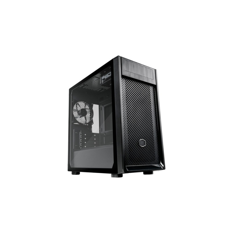 Cooler Master Elite 300, Tower-Gehäuse(schwarz, Tempered Glass)