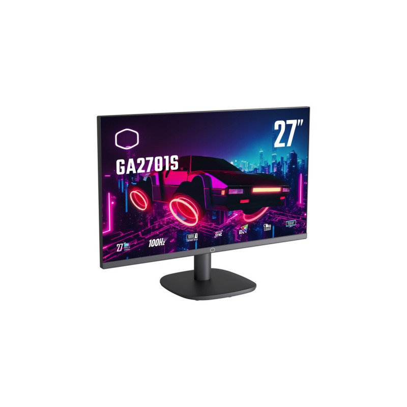 Cooler Master GA2701S, Gaming-Monitor(69 cm (27 Zoll), schwarz, FullHD, IPS, Adaptive-Sync, 100Hz Panel)