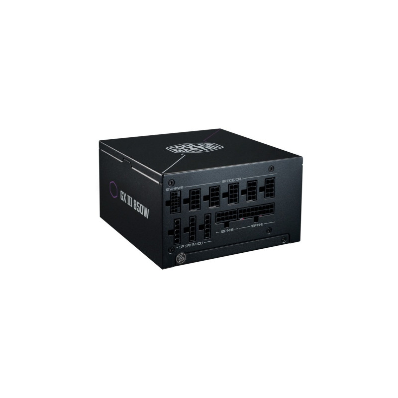 Cooler Master GX III Gold 850W, PC-Netzteil(schwarz, Kabel-Management, 850 Watt)