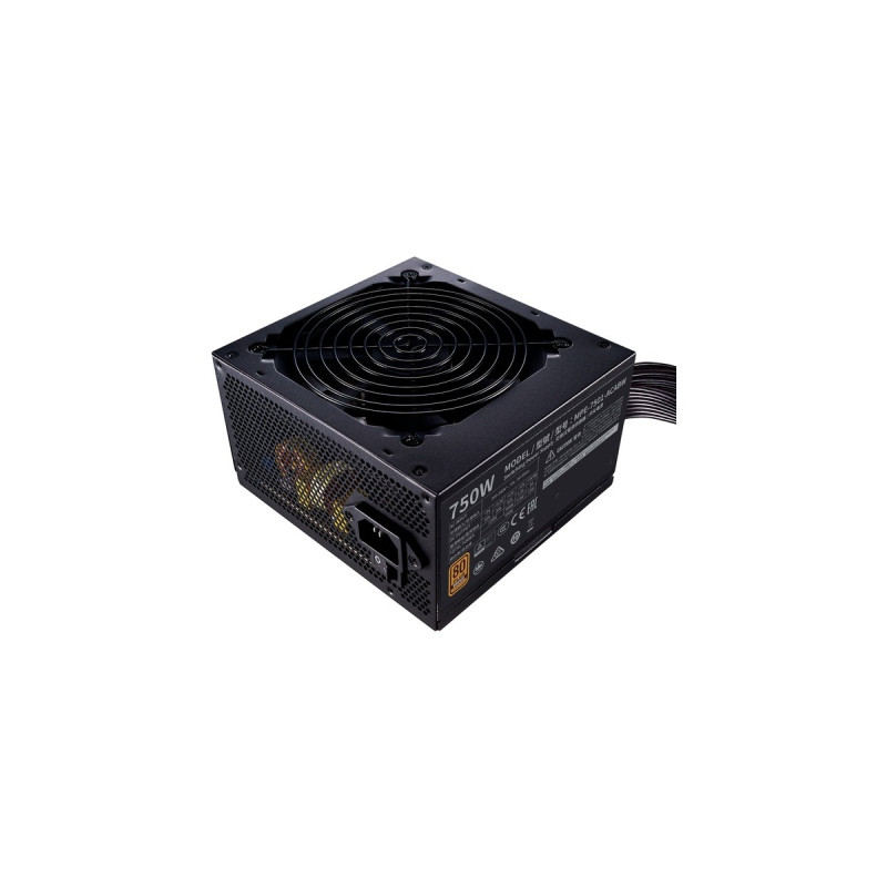 Cooler Master MWE 750 Bronze V2 230V, PC-Netzteil(schwarz, 4x PCIe, 750 Watt)