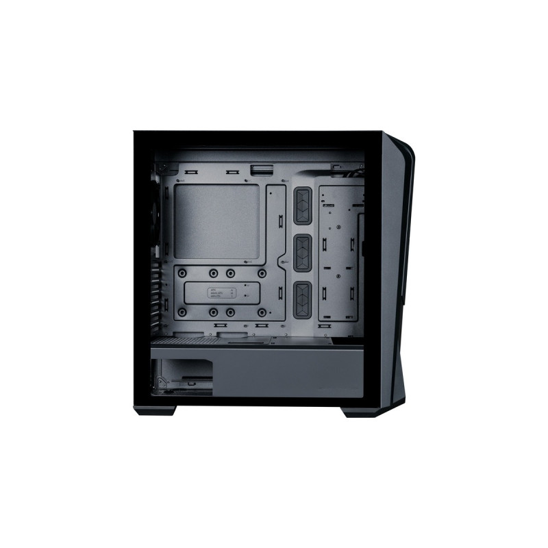 Cooler Master MasterBox 500, Tower-Gehäuse(schwarz, Tempered Glass, ohne ARGB-Controller)