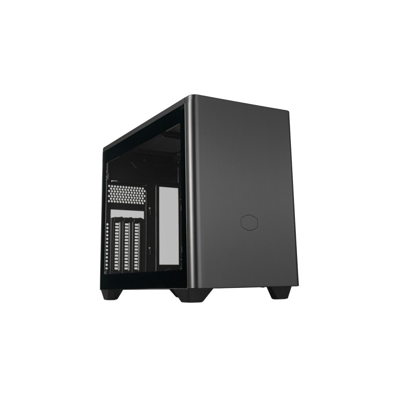 Cooler Master MasterBox NR200P V2, Tower-Gehäuse(schwarz, Tempered Glass)