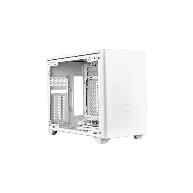 Cooler Master MasterBox NR200P V2, Tower-Gehäuse(weiß, Tempered Glass)