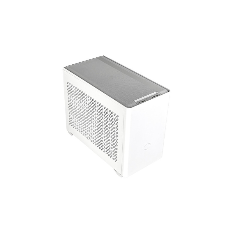 Cooler Master MasterBox NR200P V2, Tower-Gehäuse(weiß, Tempered Glass)