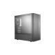 Cooler Master MasterBox NR600, Tower-Gehäuse(schwarz, Tempered Glass, Version ohne optischen Laufwerksschacht)