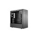 Cooler Master MasterBox NR600, Tower-Gehäuse(schwarz, Tempered Glass, Version mit optischem Laufwerkssschacht)