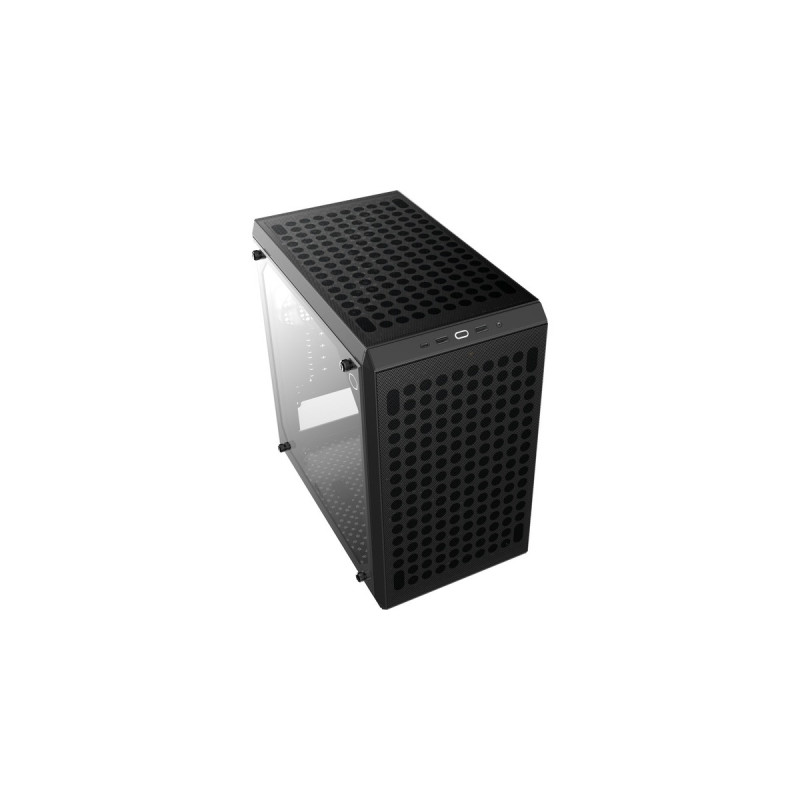 Cooler Master MasterBox Q300L V2, Tower-Gehäuse(schwarz, Tempered Glass)