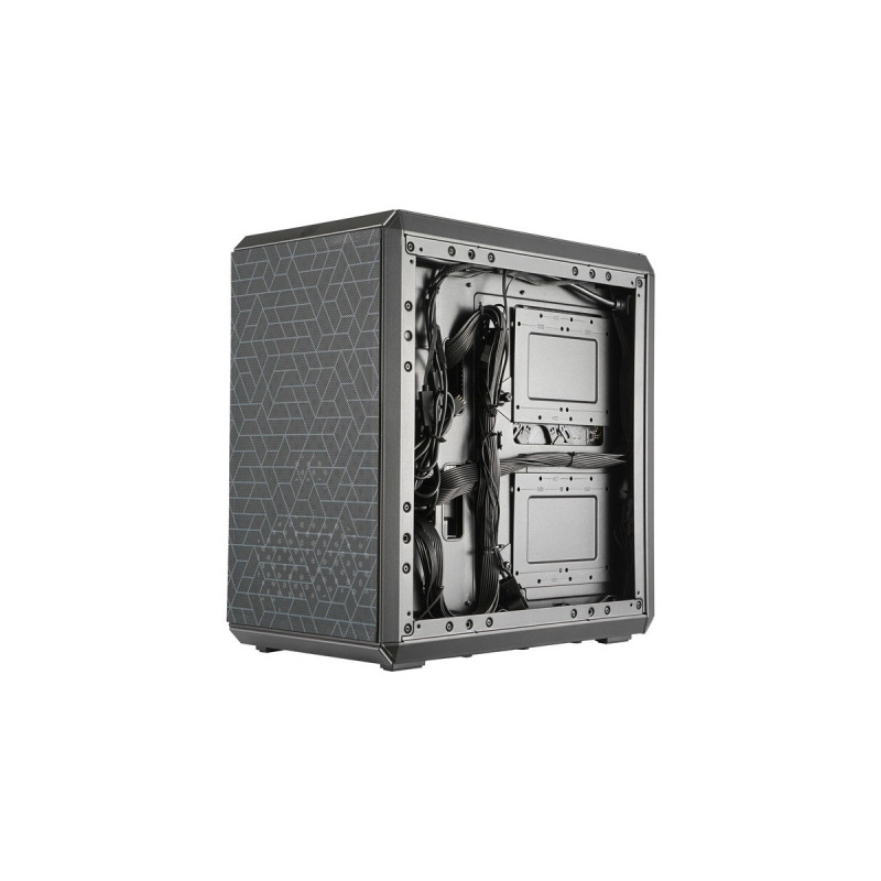 Cooler Master MasterBox Q500L, Tower-Gehäuse(schwarz, Window-Kit)