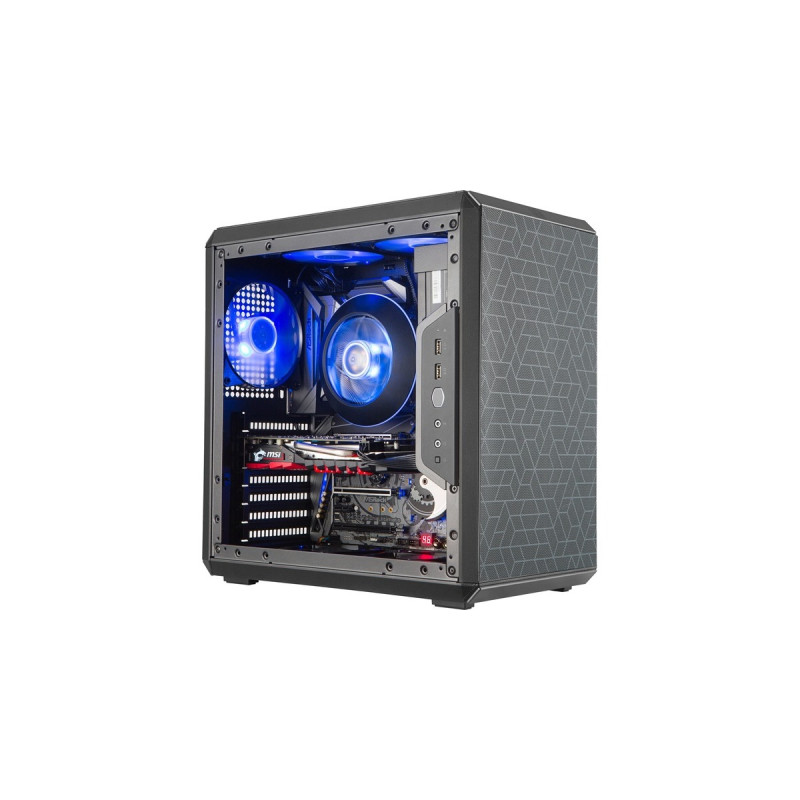 Cooler Master MasterBox Q500L, Tower-Gehäuse(schwarz, Window-Kit)