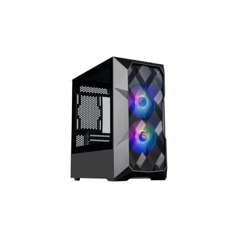 Cooler Master MasterBox TD300 Mesh, Tower-Gehäuse(schwarz, Tempered Glass)