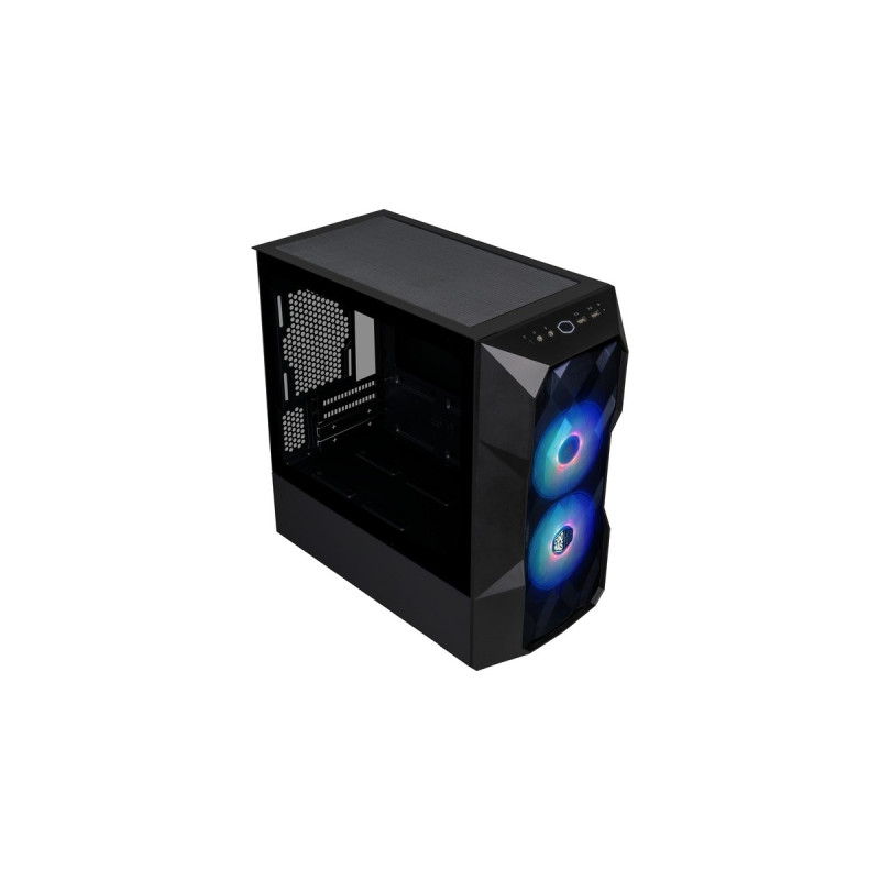 Cooler Master MasterBox TD300 Mesh, Tower-Gehäuse(schwarz, Tempered Glass)