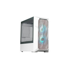 Cooler Master MasterBox TD300 Mesh, Tower-Gehäuse(weiß, Tempered Glass)