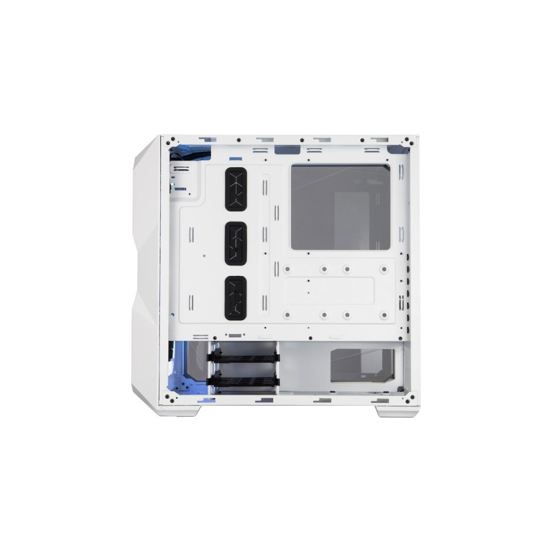 Cooler Master MasterBox TD500 MESH WHITE, Tower-Gehäuse(weiß, Tempered Glass)