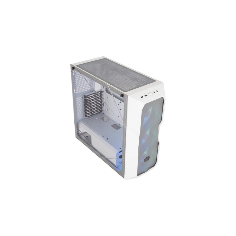 Cooler Master MasterBox TD500 MESH WHITE, Tower-Gehäuse(weiß, Tempered Glass)