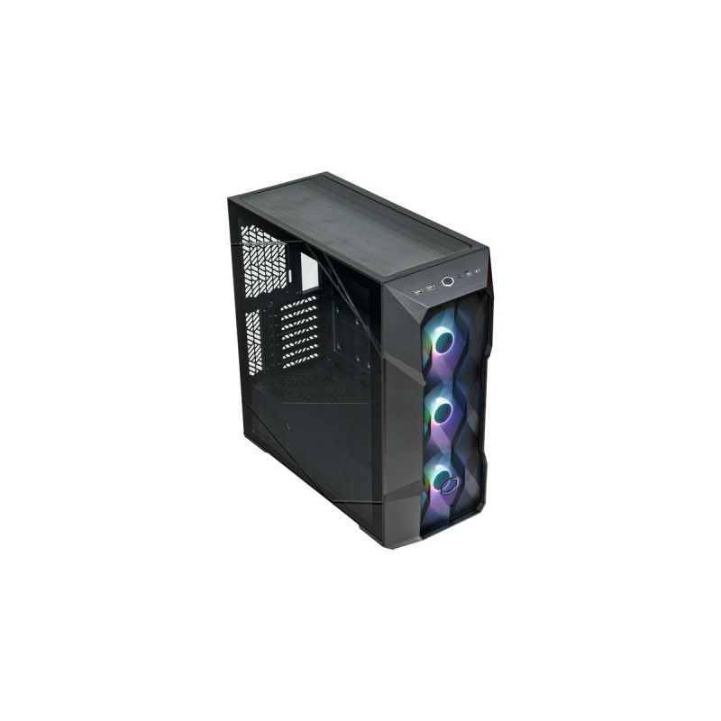 Cooler Master MasterBox TD500 Mesh V2, Tower-Gehäuse(schwarz, Tempered Glass)