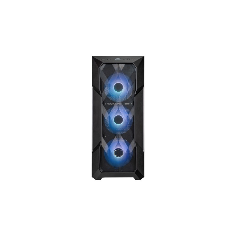 Cooler Master MasterBox TD500 Mesh V2, Tower-Gehäuse(schwarz, Tempered Glass)