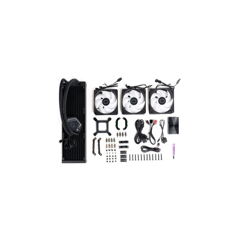 Cooler Master MasterLiquid 360 Atmos, Wasserkühlung(schwarz, Outlet)