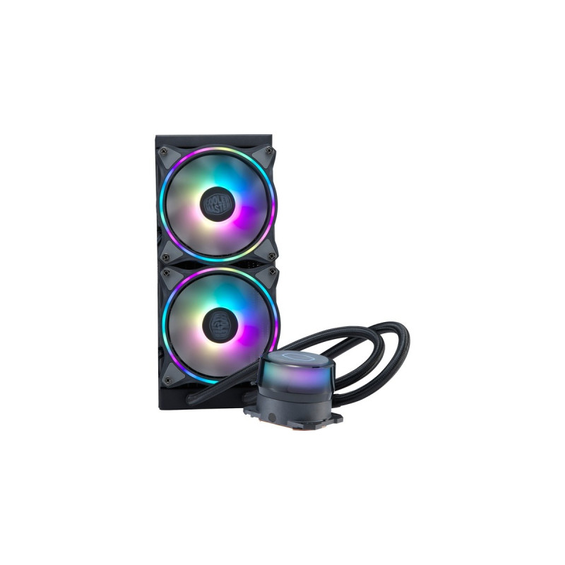 Cooler Master MasterLiquid ML240 ILLUSION 240mm, Wasserkühlung(schwarz)