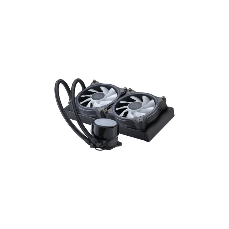 Cooler Master MasterLiquid ML240 ILLUSION 240mm, Wasserkühlung(schwarz)