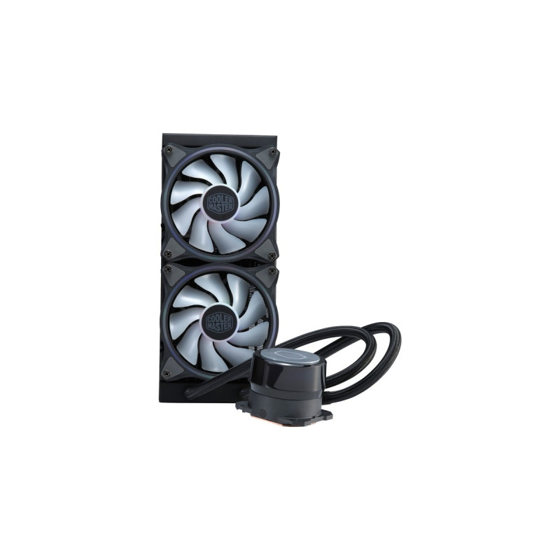 Cooler Master MasterLiquid ML240 ILLUSION 240mm, Wasserkühlung(schwarz)