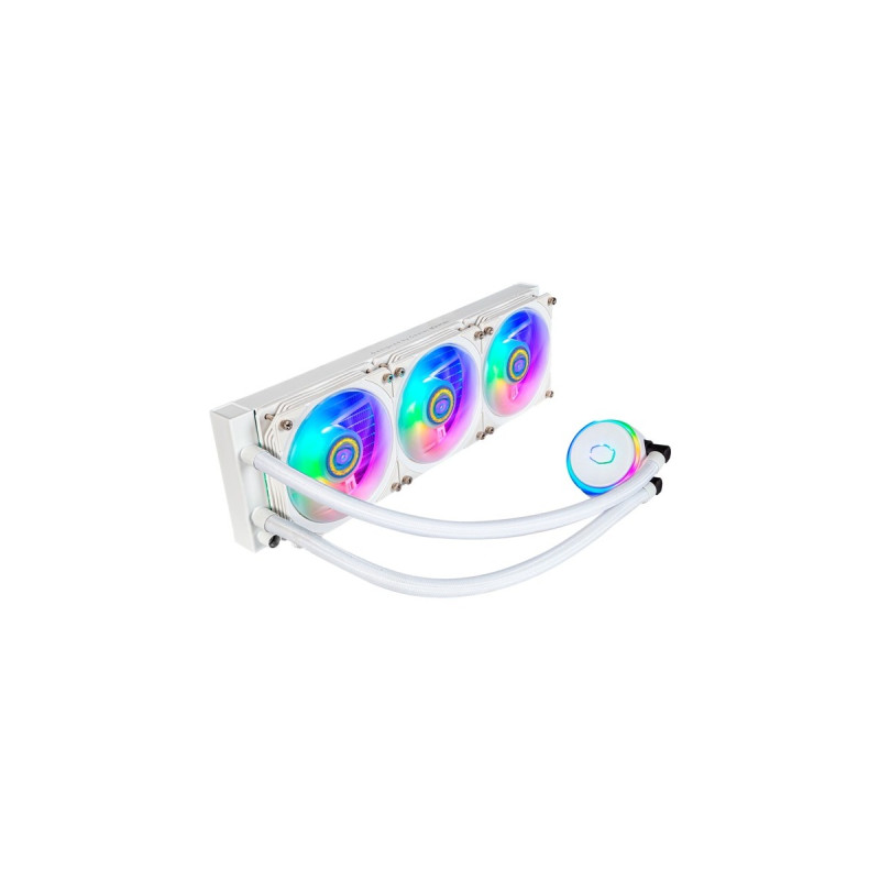 Cooler Master MasterLiquid PL360 Flux White Edition 360mm, Wasserkühlung(weiß)