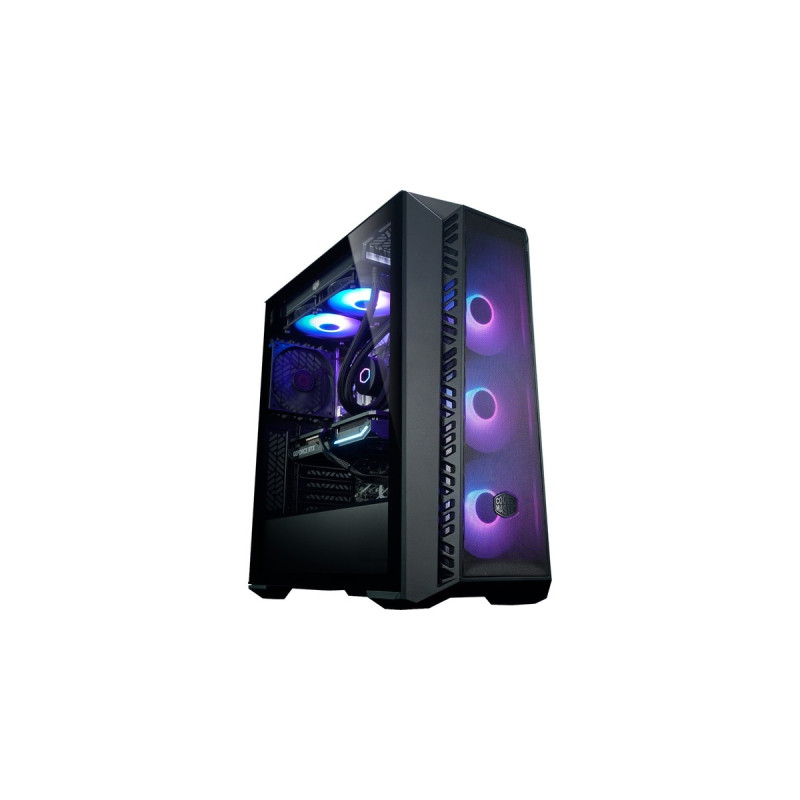 Cooler Master Master Box, Gaming-PC(schwarz/transparent, Windows 11 Home 64-Bit)